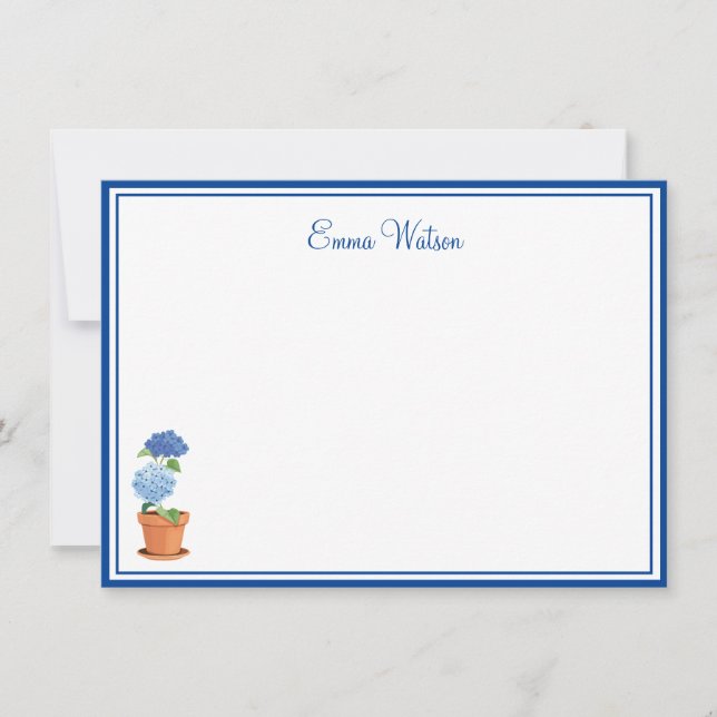 Custom Name Note Card (Front)