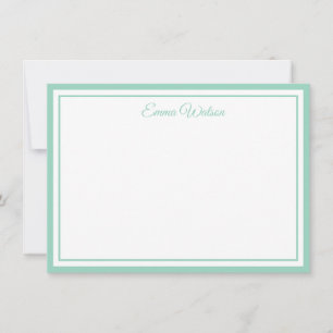 Custom Name Note Card
