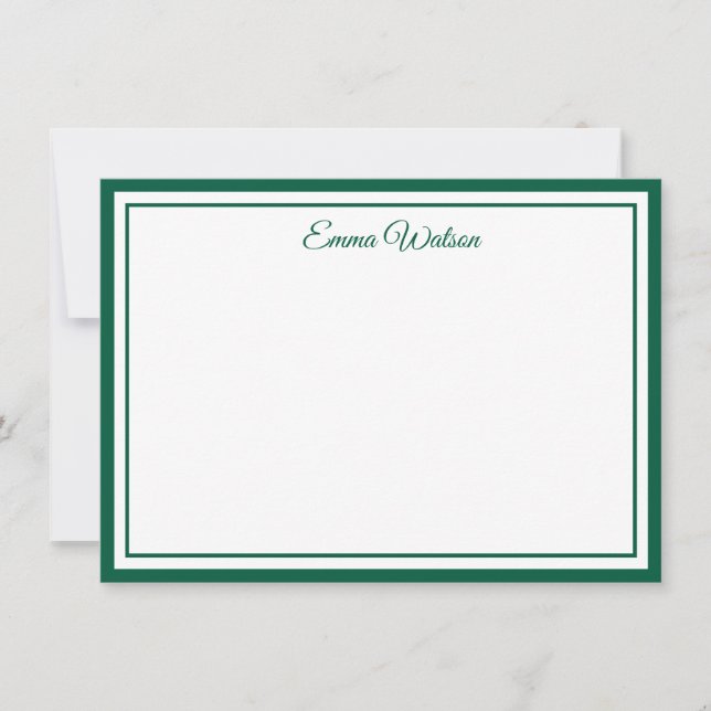 Custom Name Note Card (Front)