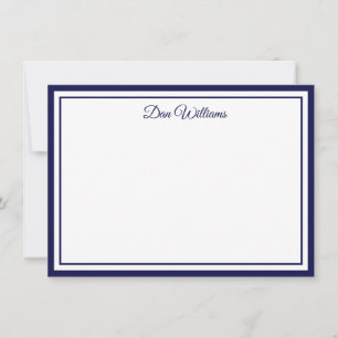 Custom Name Note Card