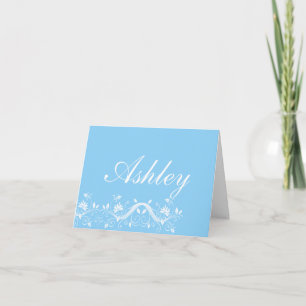 Custom Name Note Cards