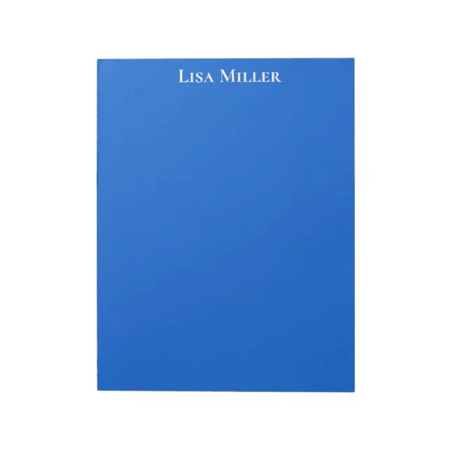 Custom Name Notepad | Zazzle