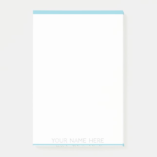 Custom Name Notes for Personal &Office Use (Front)