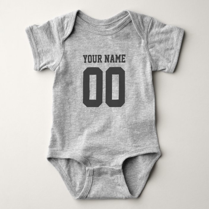 personalized baby football jersey
