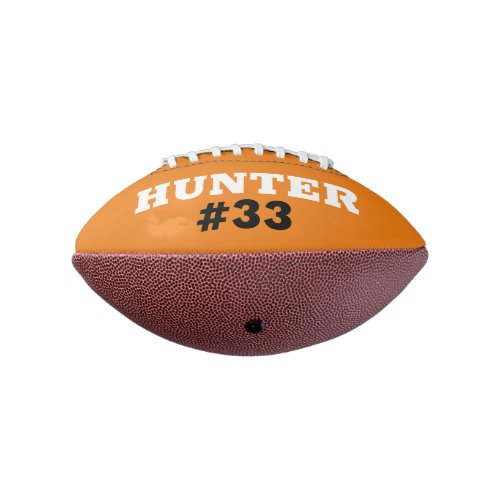 Custom Name Number Color  Football