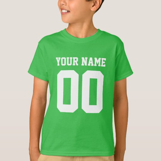 personalized children's football jersey