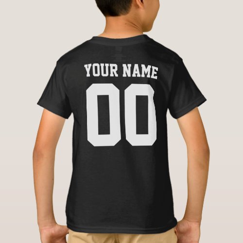 Custom Name Number Kids Football Jersey Shirt