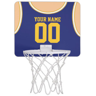 Custom Name/Number Mini Basketball Hoop
