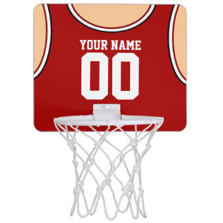 Custom Name/Number Mini Basketball Hoop
