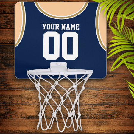 Custom Name/number Mini Basketball Hoop