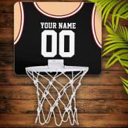 Custom Name/number Mini Basketball Hoop at Zazzle