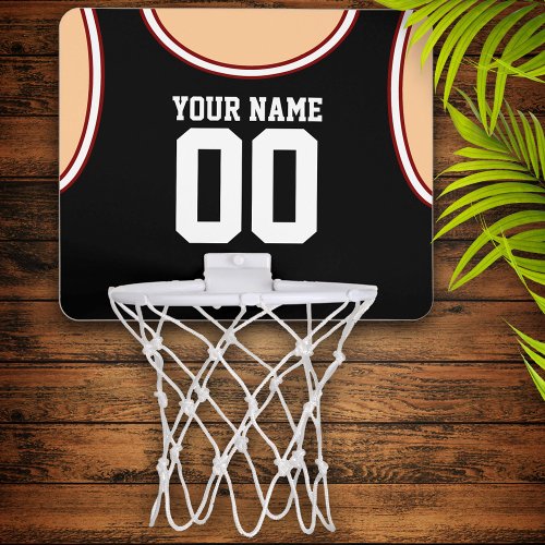 Custom NameNumber Mini Basketball Hoop