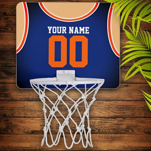 Custom NameNumber Mini Basketball Hoop