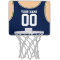 Custom Name/Number Mini Basketball Hoop