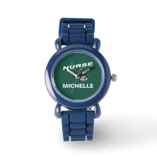Custom Name Nurse Watch