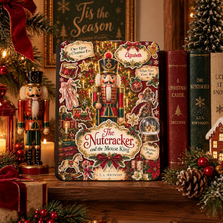 Custom Name Nutcracker Christmas Kindle Cover