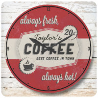 Custom NAME Old Retro 50's Coffee Shop Diner