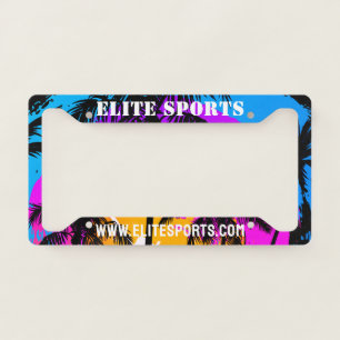 Custom Name or Business License Plate Frame