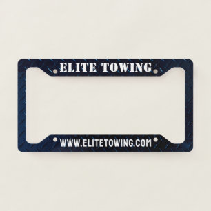 Custom Name or Business License Plate Frame