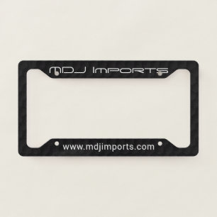 Custom Name or Business License Plate Frame