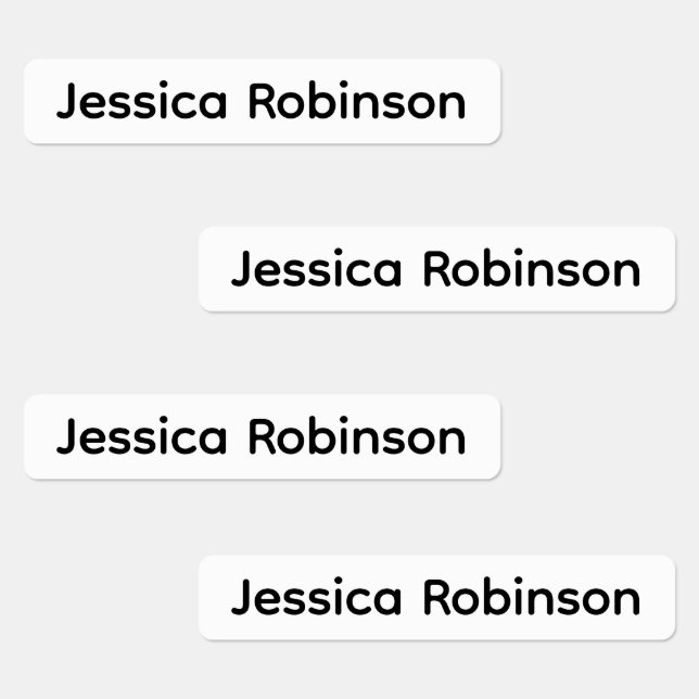 Custom name or company name fabric clothing  labels (Group)