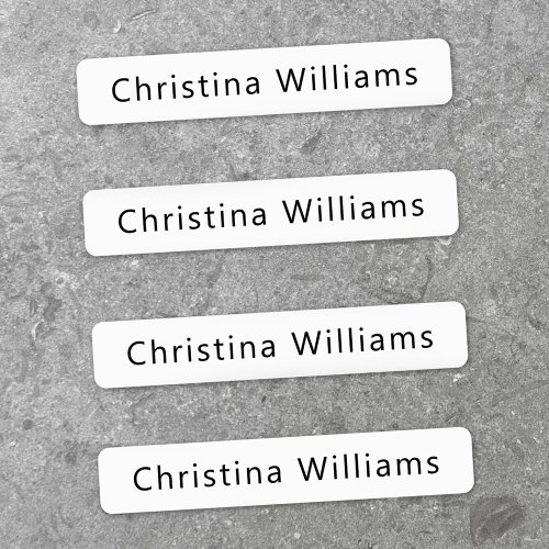 Custom name or company name fabric clothing labels