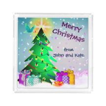 Custom Name or Couple's Name Merry Christmas