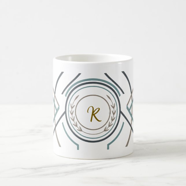 Custom Name or Initial Mug – Premium Gift (Center)