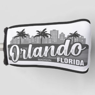 Custom Name Orlando Florida Golf Head Cover