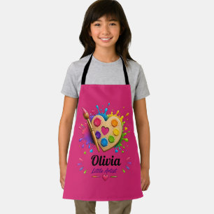 Custom Name,Painting Palette Personalized Art Apron