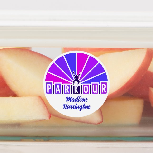 Custom Name PARKOUR Labels (Affixed)