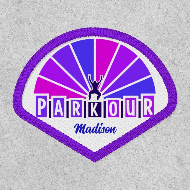 Custom Name PARKOUR Patch (Front)