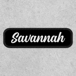 Custom Name Patch | Personalized Script Embroidere