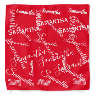 Custom Name Personalized Bandana