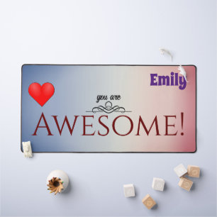 Custom Name Personalized Desk Mat