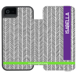 Custom Name   Personalized  iPhone SE/5/5s Wallet Case