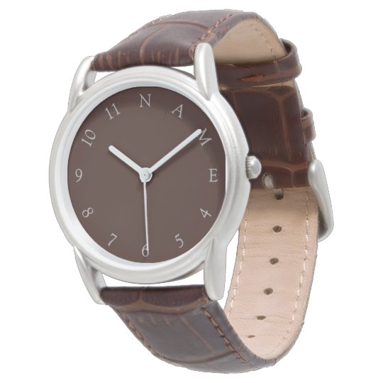 personalized wrist watch