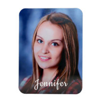 Custom Name Personalized Photo Magnet Custom Name Personalized Photo Magnet