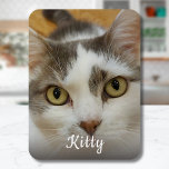 Custom Name Personalized Photo Magnet<br><div class="desc">Upload a photo, add a name, and easily create your personalized photo magnet. Click CUSTOMIZE to change the text color or text size. You can TRANSFER this DESIGN on other Zazzle products and adjust it to fit most of the Zazzle items. You can also click the CUSTOMIZE button to add,...</div>