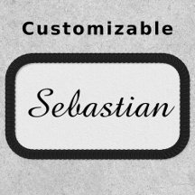 Custom name Personalized Rectangular 