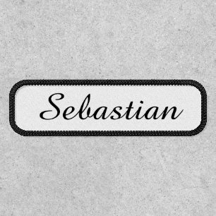 Custom name Personalized Rectangular Patch