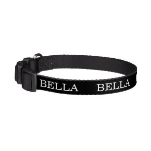 Custom Name Personalized Stylish Pet Collar 