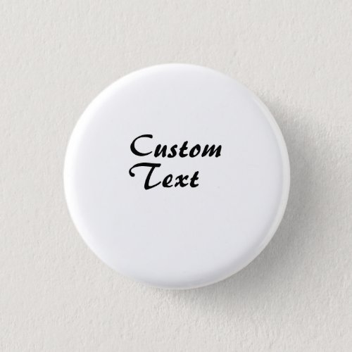 Custom Name Personalized Text   Button