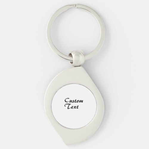 Custom Name Personalized Text  Keychain