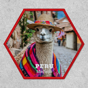 Custom Name Peru Llama Patch