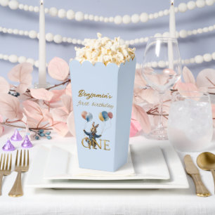 Custom Name Peter the Rabbit First Birthday Favor Boxes