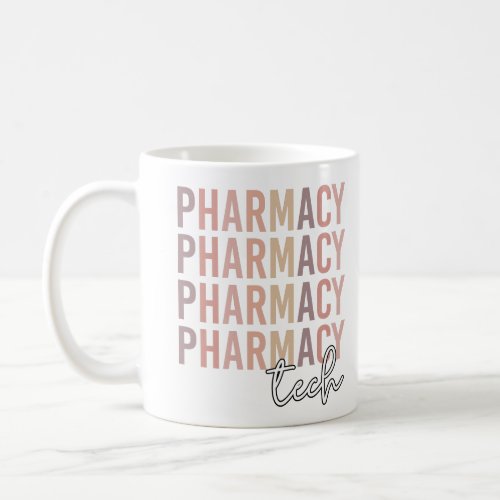Custom Name Pharmacy Tech  Pharmacy Technician Coffee Mug