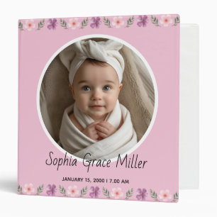 Custom Name Photo Album Scrapbook Binder