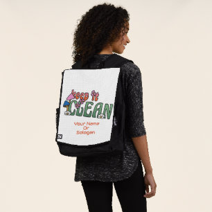 Custom Name & Photo Backpack Personalized Stylish