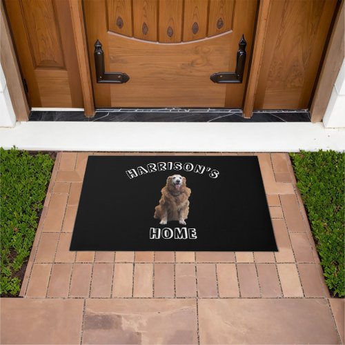 Custom name photo dog cat pet doormat